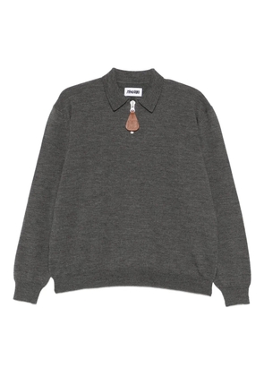 Magliano half-zip polo sweater - Grey