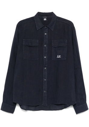 C.P. Company longsleeve linen shirt - Blue