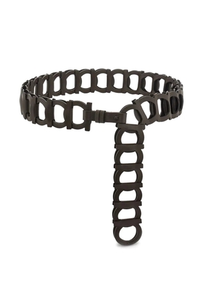 Ferragamo Gancini leather belt - Brown