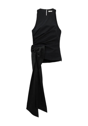 Dorothee Schumacher bow-detail draped top - Black