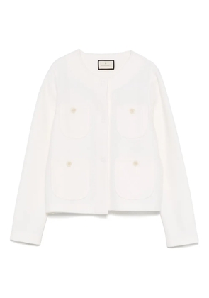 Bruno Manetti virgin-wool jacket - Neutrals