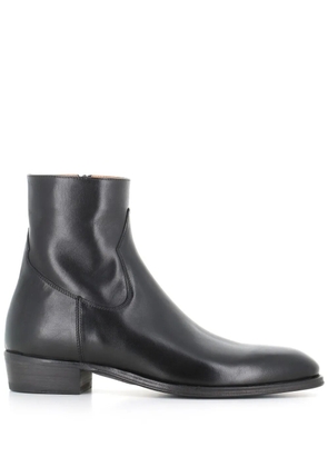 Alberto Fasciani leather ankle boots - Black