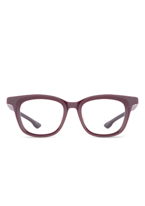 Ic! Berlin Tessa round-frame glasses - Red