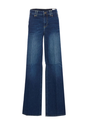 LIU JO patch-pocket flared jeans - Blue