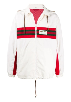 Gucci Web stripe jacket - White