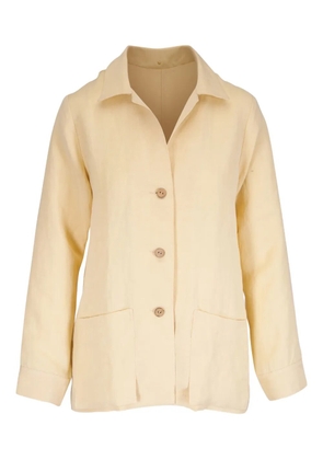 Peter Cohen button-up long-sleeve jacket - Neutrals