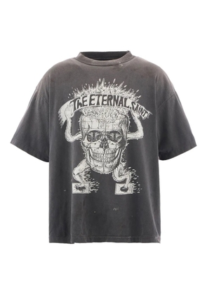 SAINT MXXXXXX graphic-print T-shirt - Grey