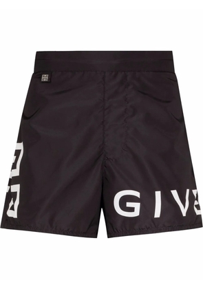 Givenchy 4G-print swim shirts - Black