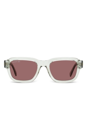 Lacoste rectangular wire-core sunglasses - Grey