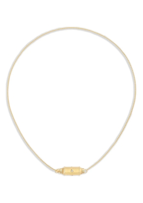 Marie Lichtenberg 18K yellow gold Micro Coco diamond necklace