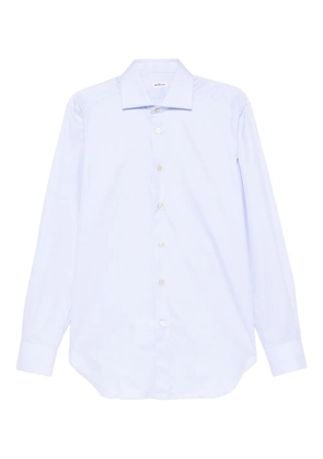 Kiton long-sleeve shirt - Blue