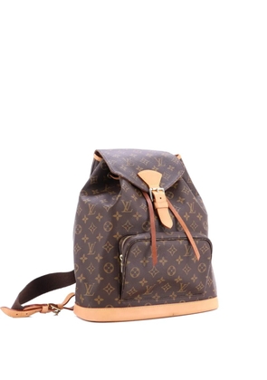 Louis Vuitton Pre-Owned Vintage Montsouris Monogram Canvas GM backpack - Brown