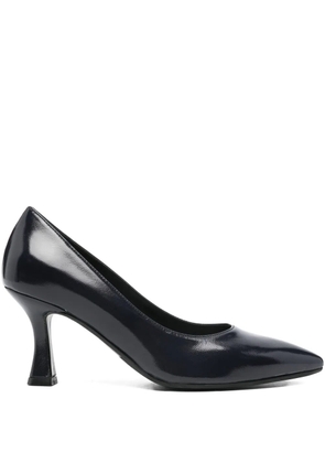 MELLUSO 70mm pointed leather pumps - Blue