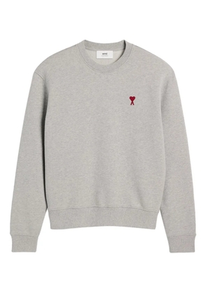 AMI Paris Ami de Coeur cotton sweatshirt - Grey