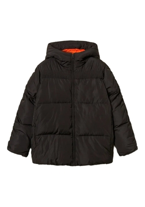 TWINSET hooded puffer jacket - Black