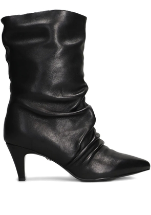 Gold & Rouge 55mm Laika ruched boots - Black