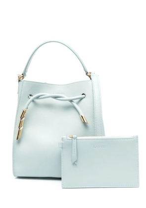 Lanvin Sequence leather tote bag - Blue