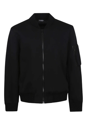 DONDUP zip-fastening bomber jacket - Black