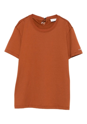 Lanvin tie-detail top - Orange