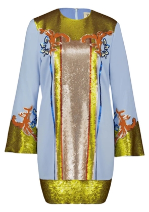 PAULA Hydra mini dress - Blue