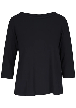 Majestic Filatures stretch-design T-shirt - Black