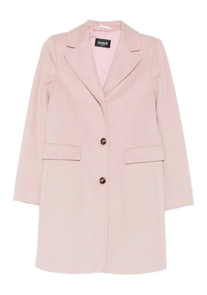 Marella notched-lapel single-breasted coat - Pink