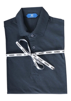 Kiton quarter-button polo shirt - Blue