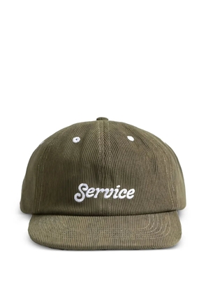 Service Works logo-embroidered cap - Grey