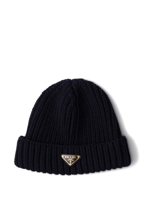 Prada wool beanie - Blue