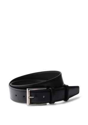Prada leather belt - Black