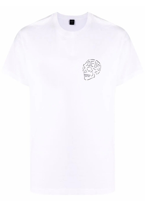 Deus Ex Machina Venice Skull-print short-sleeve T-shirt - White