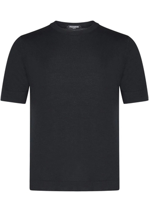 FRANZESE COLLECTION fine-knit T-shirt - Black