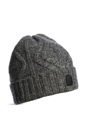 Parajumpers cable-knit beanie - Grey