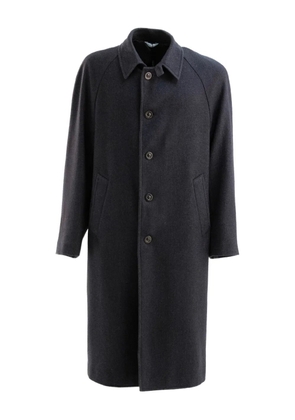 Boglioli single-breasted buttoned coat - Black