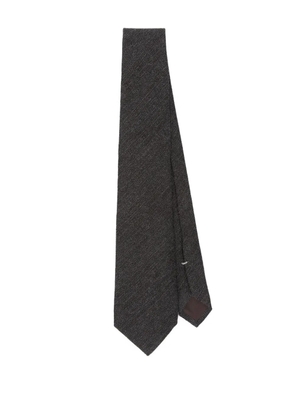 Canali silk tie - Brown