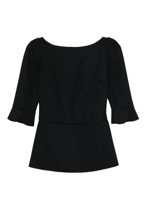 CHIARA BONI La Petite Robe boat neck blouse - Black