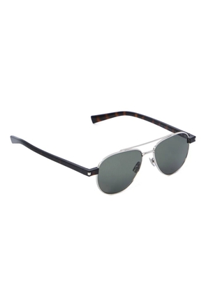 Saint Laurent Eyewear pilot-frame sunglasses - Silver