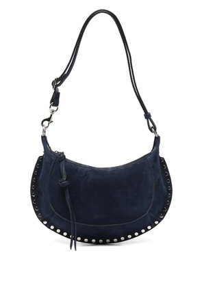 ISABEL MARANT Oskan Moon studded shoulder bag - Blue