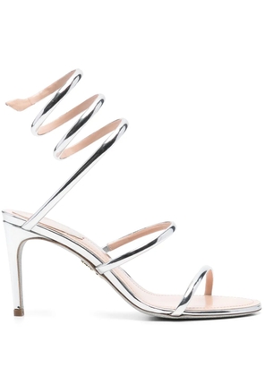 René Caovilla 80mm Cleo sandals - Silver