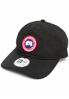 Canada Goose logo-patch baseball cap - Black