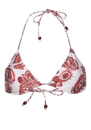 Faithfull the Brand Delle bikini top - Red