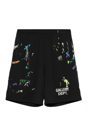 GALLERY DEPT. x Josué Thomas painted track shorts - Black
