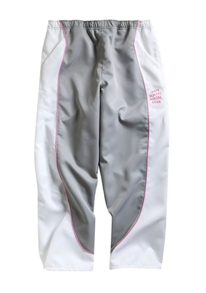 Anti Social Social Club logo-print track pants - Grey