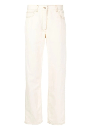 Giuliva Heritage Thedan high-rise straight jeans - White