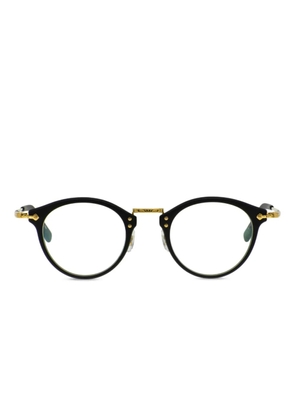 Masunaga round frame sunglasses - Black