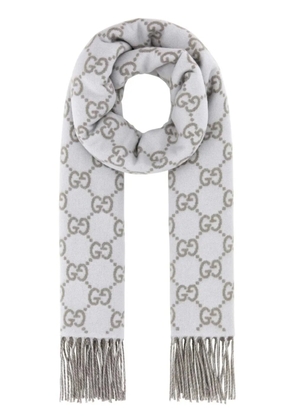 Gucci reversible scarf - Grey