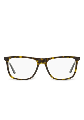 Gucci Eyewear rectangular-frames glasses - Brown