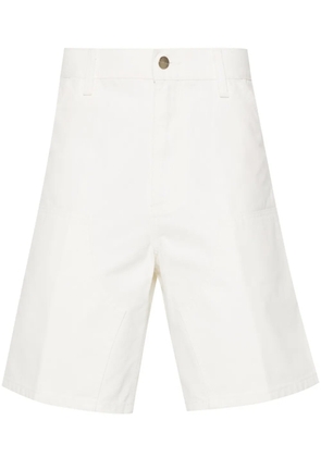 Carhartt WIP Double Knee cotton shorts - White