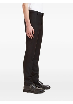 Aiezen wool-blend tailored trousers - Black