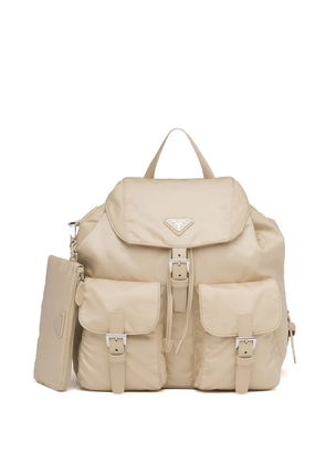 Prada medium Re-Nylon backpack - Neutrals